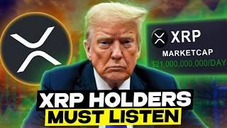 CONFIRMED! XRP TO MOVE $21 TRILLION A DAY! (URGENT)