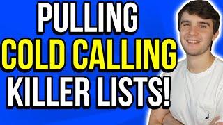 Pulling the Right Cold Calling Lists for Virtual Wholesaling Real Estate