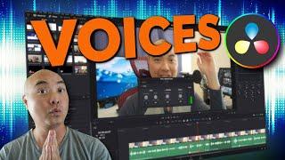 Davinci Resolve How To Change Voices (Pitch Audio Effect) | Davinci Resolve Tutorials