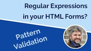 HTML input pattern attribute