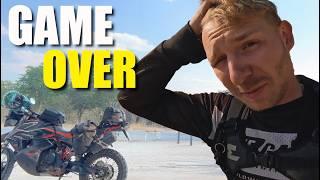 I made a mistake! - Motorcycle tour through Africa E32