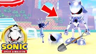 *OMG* HOW TO UNLOCK METAL SONIC CHROME WITH PARTS! (Roblox Sonic Speed Simulator)