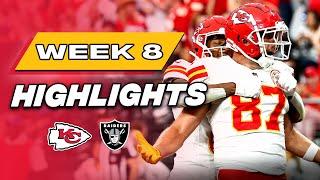 Kansas City Chiefs at Las Vegas Raiders | MUST-SEE Week 8 Highlights