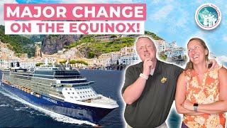Embarking the Celebrity Equinox for 9 Days in the Retreat + Touring the Amalfi Coast and Pompeii