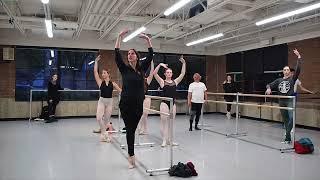 Ballet West Academy | Open Adult Class taught by Allison DeBona and Rex Tilton