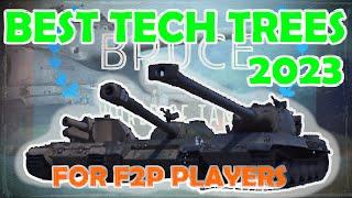 Best Tech Trees in World of Tanks 2023 | WoT with BRUCE | Free-to-play tech tree line recommendation