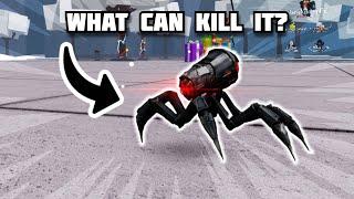 What can kill the spider? | The Strongest Battlegrounds