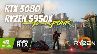 Cyberpunk 2077 Benchmark with RTX 3080 and Ryzen 9 5950X - 64GB 3200MHz X570 Motherboard in 2023