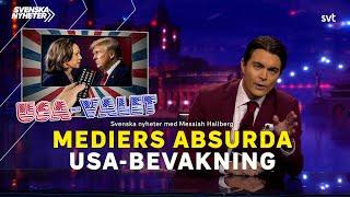 Mediernas absurda USA-bevakning