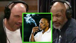 MIke Tyson " I Had 1 fight I Smoked right Before" w/ Joe Rogan Breal Joey Diaz & Fight Highlights