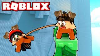 ROBLOX DOG OBBY WITH ALEXA!