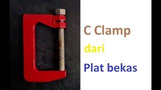 C Clamp Dari Plat Baja Galvanis