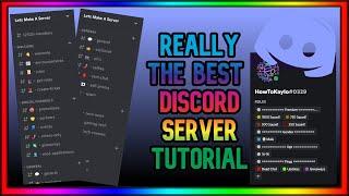 ACTUALLY How To Make The Best Discord Server 2022