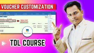 TALLY TDL COURSE - Voucher Customization : LAST RECEIPT | Tally Prime Free TDL @LearnWell