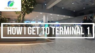 Frankfurt Airport Tutorial How i get to Terminal 1 from Terminal 2 Connection Flight