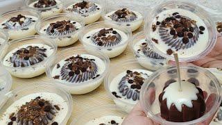 RESEP PUDING COKLAT TERENAK PALING BEST DITAMBAH VLA KEJU SUPER LUMER DIJAMIN LARIS MANIS !!!