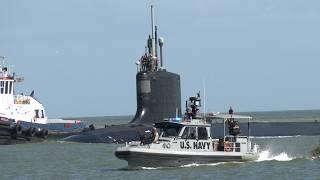 New submarine arrives in Cape Canaveral: USS New Jersey