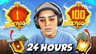 100 Streak In 24 Hours Challenge In Cs Rank  Yeh नहीं Socha था - Garena Free Fire