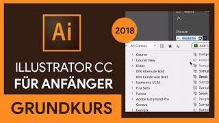 Adobe Illustrator CC 2018 Grundkurs für Anfänger (Tutorial)