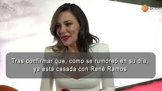 Lorena Gómez desvela su boda secreta con René Ramos | Diez Minutos