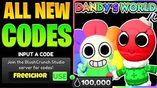 *NEW* ALL WORKING CODES FOR DANDY'S WORLD IN 2025! ROBLOX DANDY'S WORLD UPDATE CODES