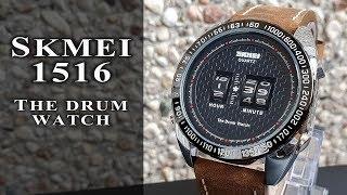 Skmei 1516 drum watch review (Skmei drum watch) #219 #skmei #skmeiwatch #drumwatch  #gedmislaguna