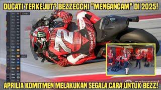 Ducati Terkejut? Bezz Mengancam! Aprilia Melakukan Segala Cara Agar Marco Bezzecchi di MotoGP 2025