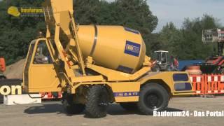 Carmix 2 5TT Mobiler Betonmischer  Mobile Concrete Mixer Walkaround & Demo   Bauforum24 Report