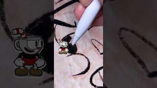 How to draw Jojo’s Bizarre Adventure 1930s rubberhose cartoon style / Cuphead art style #jotaro