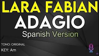 Lara Fabian - Adagio (Spanish Version) - Karaoke Instrumental