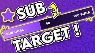⭐ How to Add a Subscriber Goal to Stream! // Streamlabs Widget Tutorial
