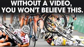 The 20 CRAZIEST Pro Cycling Tour de France Moments!