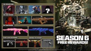 ALL 100+ FREE MW3 SEASON 6 REWARDS! (FREE Operators, Bundles, Camos, & MORE!) - Modern Warfare 3