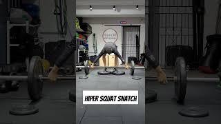 Hiper squat snatch     #sports #youtubeshorts #fitness #gym #motivation