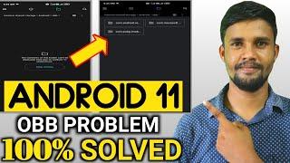 Android 11 obb and data problem solved | How to transfer Obb file in Android 11 | BGMI in Android 11