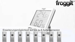 Froggit  FT007 Funkthermometer Multykanal