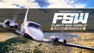 DTG FLIGHT SIM WORLD - Rundflug mit dem neuen FLUG-SIMULATOR 2017!