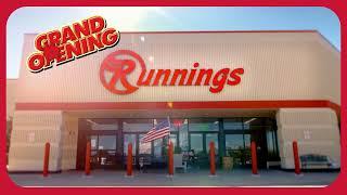 Runnings Grand Opening March 21 - 23