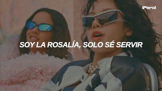 LISA ft. ROSALÍA - NEW WOMAN (Español + Lyrics) | video musical