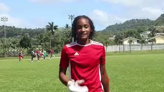 Saint Lucian Cricketer Zaida James