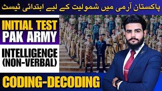 Coding-Decoding in Initial Test | 3 Easy Tricks | ft. Rana Muhammad Saqlain