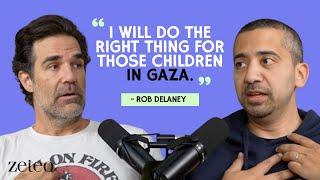 “I will do the right thing for those children in Gaza.” - Rob Delaney on Gaza, Biden, and Deadpool