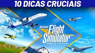 10 DICAS para INICIANTES no FLIGHT SIMULATOR 2020 