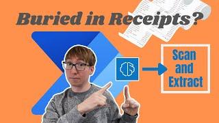 Power Automate - AI Extract Data from Receipts! (AI Builder Series)