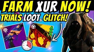 FARM XUR ASAP! New EXOTIC Glitch, GOD ROLL Catalyst SALE & Trials Of Osiris LOOT Mar 7! Destiny 2