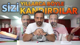 GERÇEKLERLE YÜZLEŞELİM! BAKIN SİZİ NASIL KANDIRIYORLAR