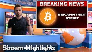 Bitcoin langsam immer bekannter? | Suchanfragen steigen! | Q&A | Stream-Highlights