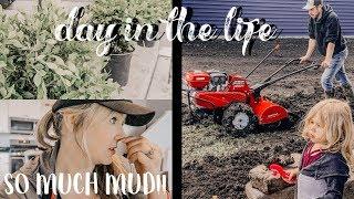 DIY LANDSCAPING | A DAY IN THE LIFE | Morgan Bylund