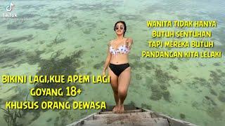 TIKTOK 18+ GADIS CANTIK BERBALUT BIKINI