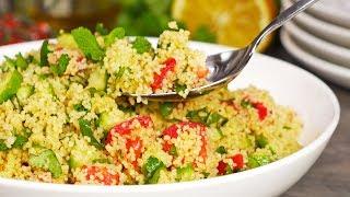 Vegetables Couscous In 12 Minutes! Perfect Salad or Side Dish. Recipe by Always Yummy!